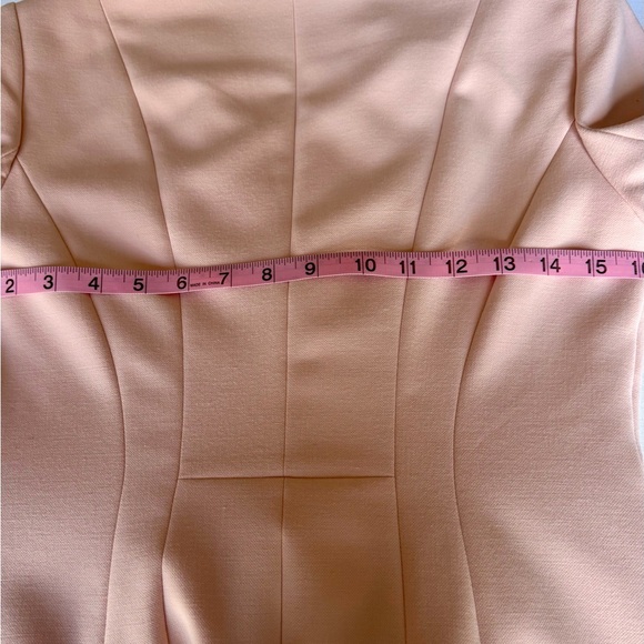 White House Black Market Bouble-Breasted Blazer Pink Size 0 - Picture 12 of 16